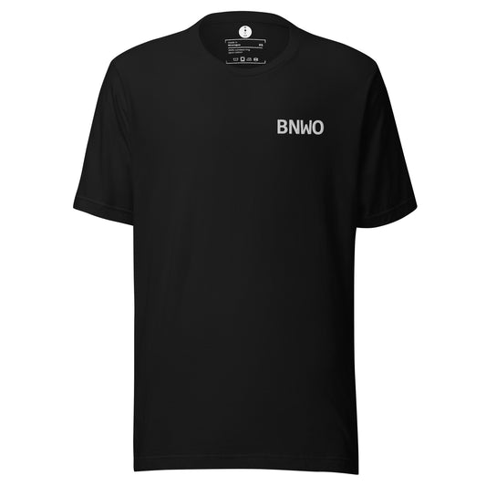 BNWO Embroidered Monogram Unisex t-shirt