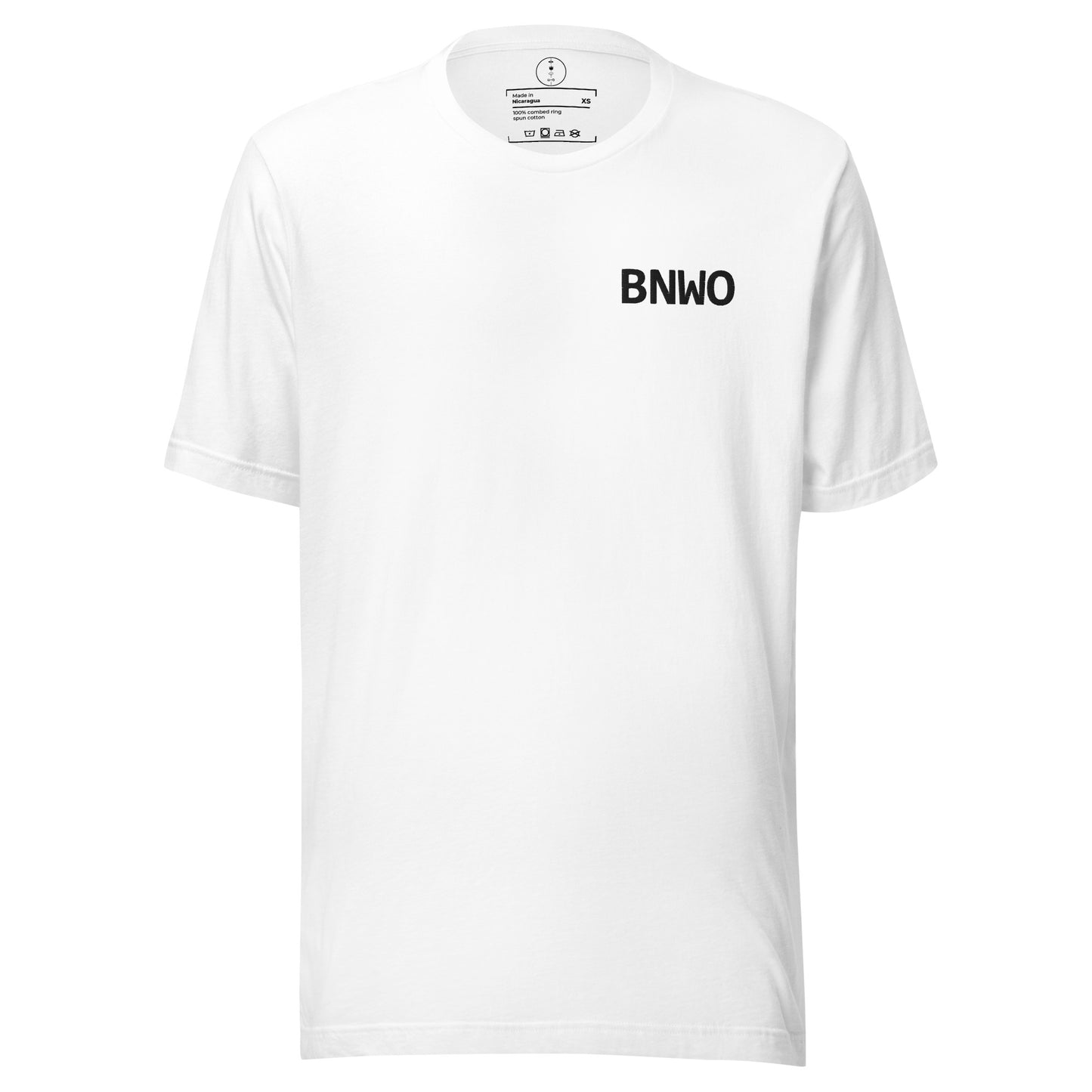 BNWO Embroidered Monogram Unisex t-shirt